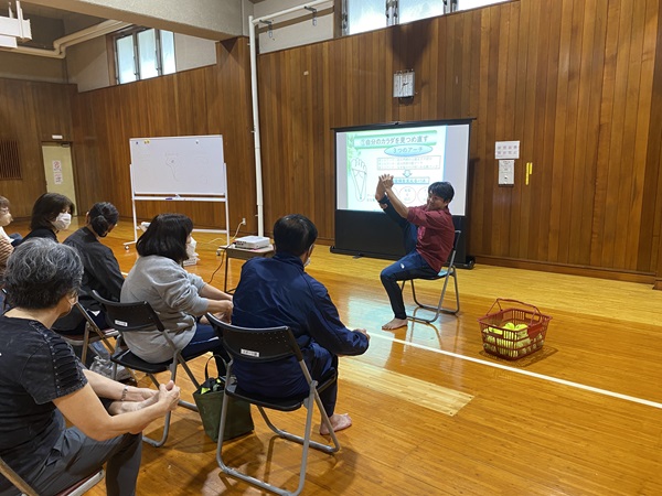 2024/10/31  パワーアップ講座「足裏から健康を考えよう」